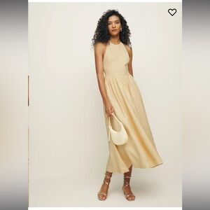 Reformation Percy Linen Dress